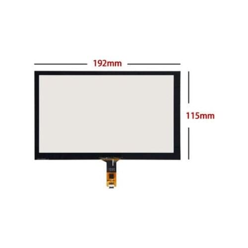 New 8 inch capacitive touch screen 192*115
