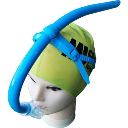 PVC Professional Swimming Snorkel With Silicone Diving Breathing Tube Snorkeling Pipe Underwater Tube Dry Snorkeling Equipment