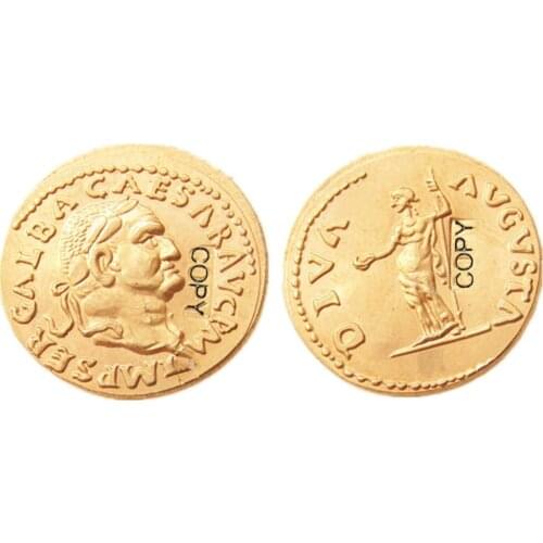 RM(16) Roman Ancient Gold Plated Copy Coins