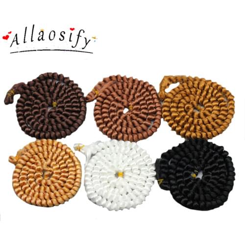 Allaosify Bjd Doll About 100cm Black White Gold High Temperature Silk Handmade Wig Row