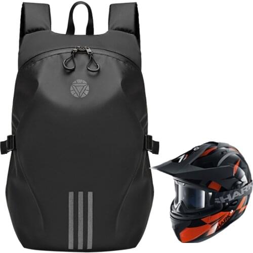 Motorcycle helmet bag mens knight backpack full face motorcycle motorcycle equipment large-capacity riding bag shoulders women