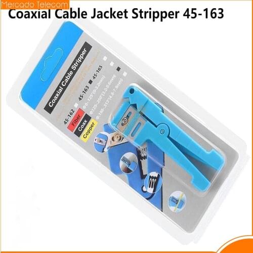 1/5PCS 45-163 Fiber Optic Stripper Optical Fiber Jacket Stripper 45-163 Stripper Fiber Optic Stripper Cleaver Slitter