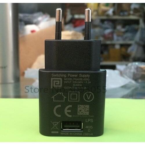 1PCS FeiHong 5V 1A EU PLUG USB Interface Charger 5V1A Test Plug Power adapter