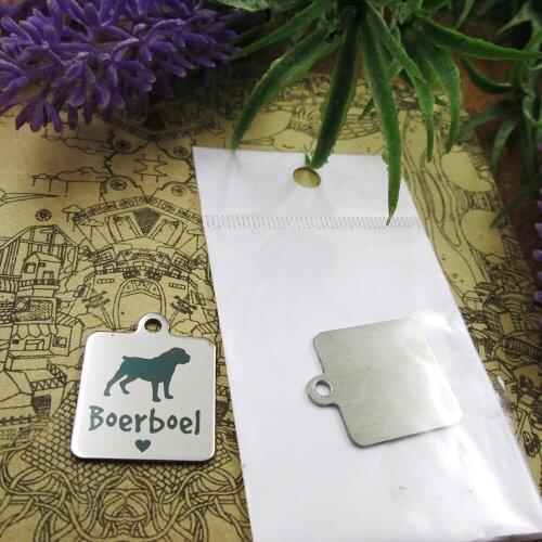 20pcs--"Boerboel"dog lover stainless steel charms more style for choosing DIY Charms pendants for necklace