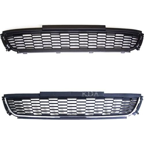 Auto Replacement Front Bumper Grille Racing Grill Cover For VW Polo Hatchback 2011 2012 2013 6RD853677