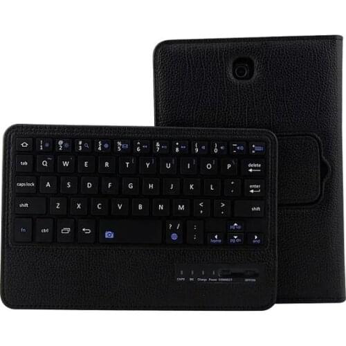 Case For Samsung Galaxy Tab S2 8.0 T710 T715 Wireless Bluetooth Keyboard Stand PU Leather Case Keyboard Stand cover+pen