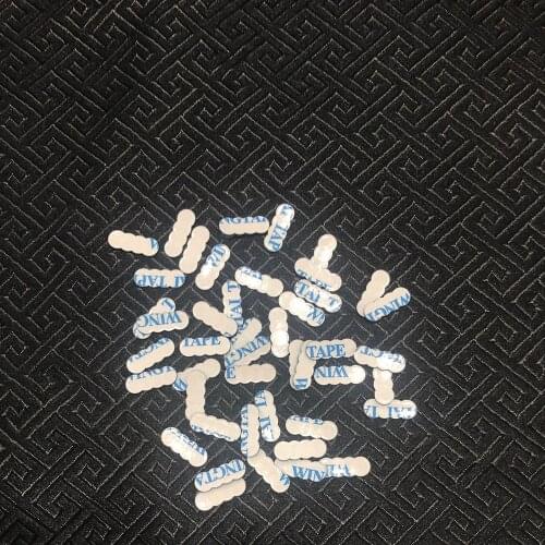 CHKJ 2PCS/LOT 16*6mm Replacement Badge Logo Sticker For Audi Key Aluminum DIY Metal Sticker Car Key Logo
