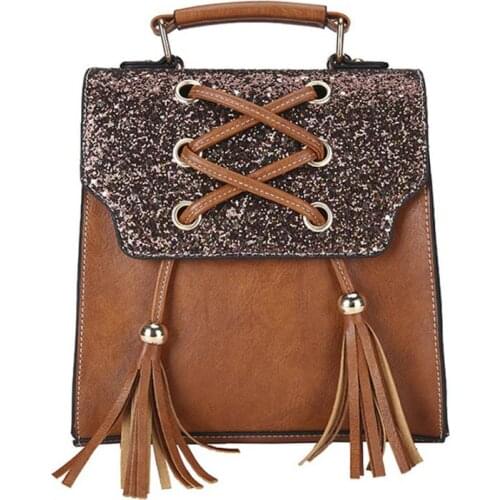 Coofit Women's Backpacks With Sequins