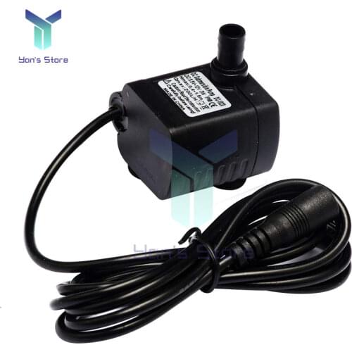 DC 5V 12V-1020 3W Solar Micro Submersible Water Pump Aquarium Fish Tank Fountain Pond Waterproof Pump Watering Washing Pump