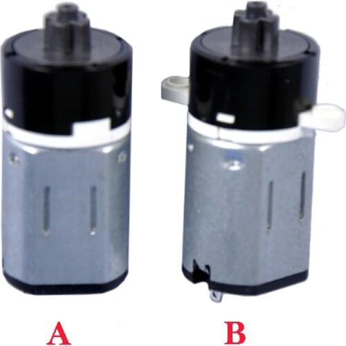 Mini Tiny N20 Planetary Plastic Gear Motor DC1.5V 3V 120RPM Slow Speed Engine For Robot Password Electric lock Toy