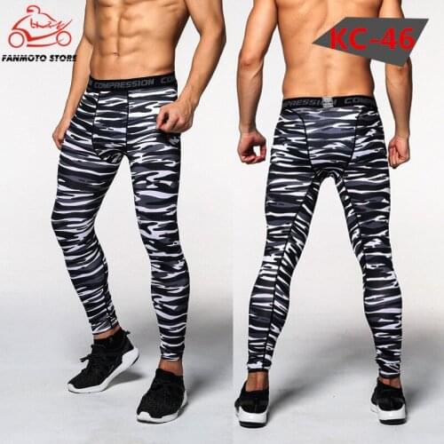 2020 Man Compression Basketball Pants motocross trousers Sport Tights Running Pants Trousers High Elastic Bodybuilding Pants