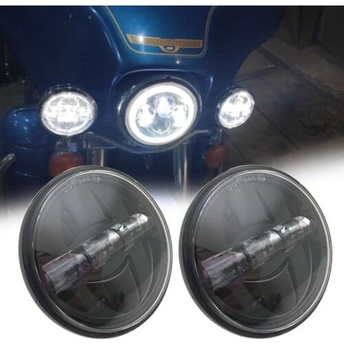 New 27W 4-1/2" Led Fog Light 4.5 inch LED Light Housing Bracket Fog Lights Auxiliary Lamp Motorcycle Projector Headlight