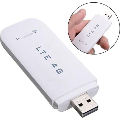 Pohiks 1PC 4G LTE WIFI Wireless USB Router Mobile Broadband 150Mbps Modem Sim Card TF Memory Card Pluggable For Home Car WI FI