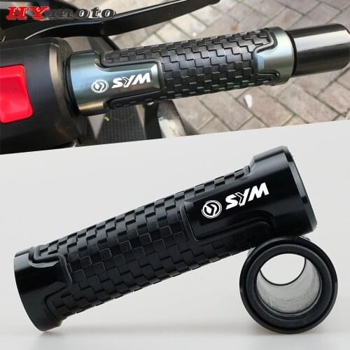 For SYM Joymax Z 125 200 250 300 GTS 250i 300i T3 Maxsym 400 600i TL 500 Joyrides CRUISYM 300 7/8" Handle Grips Handlebar Grip