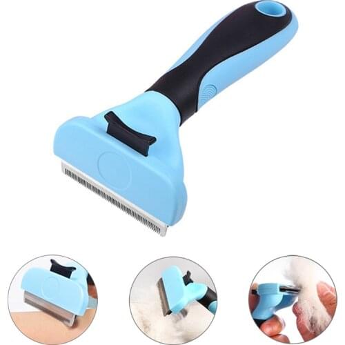 Dog Hair Remover Cat Brush Grooming Tools Pet Detachable Clipper Attachment Pet Trimmer Combs Supply Cini Furmines For Cats Dogs