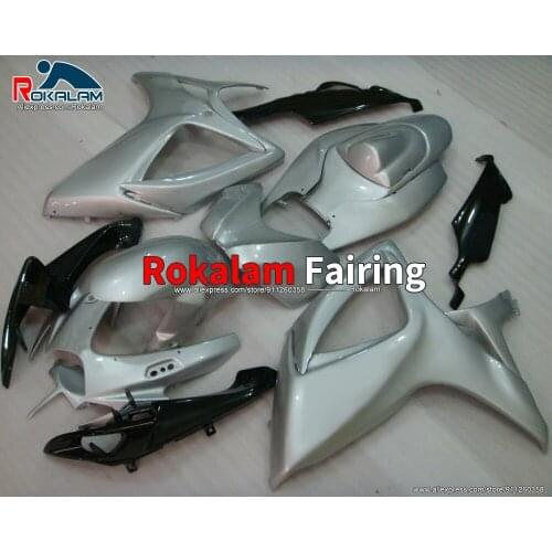 Body Kit For Suzuki K6 GSXR600 GSXR750 06 07 GSX-R750 GSX-R600 2007 2006 Gray Motorcycle Fairing Kits (Injection Molding)