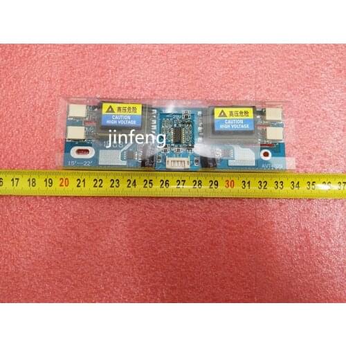 5pcs x Universal Replacement CCFL Inverter LCD Monitor 4 Lamp 10-29V for 15-22" Wide screen w/ 6pin Cable Free Shipping