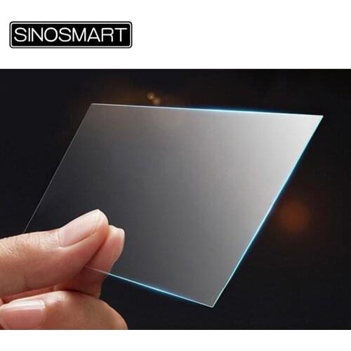 Sinosmart 6.2/9/9.7/10.1 inch tempered glass screen protector Premium clear anti-finger print explosion-proof