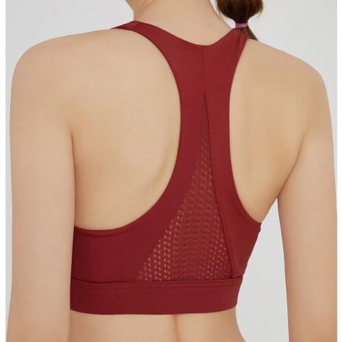 Y-Back Soft Bras Top Women Naked-feel Removable Padded Lingerie Sport Tops Breathable Brassiere Bralette Underwear Quick Dry