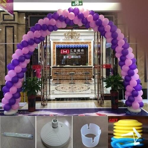 1Set Balloons Arch Column Base Water Connectors Buckles Events Decorative Crafts Gadgets Events Party Supplies Favor