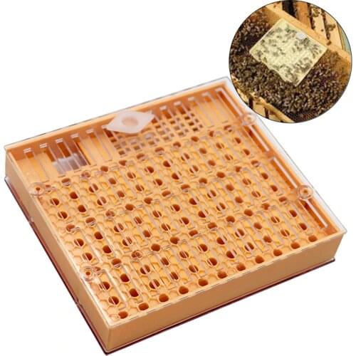 1 pcs Beekeeping Tools Queen Bee Rearing System Nicot Cage Plastic Queen Bee Cage Beekeeping Cage Supplies Apiculture Equipment