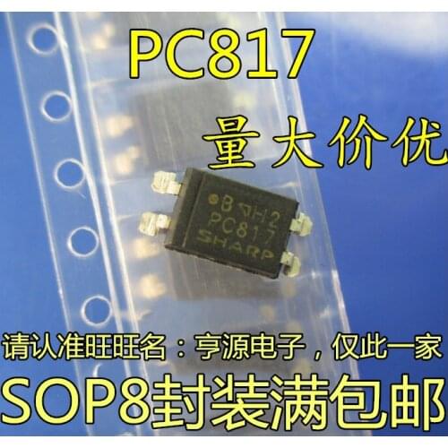 10PCS PC817 EL817 EL817C SOP-4 PC817C/B