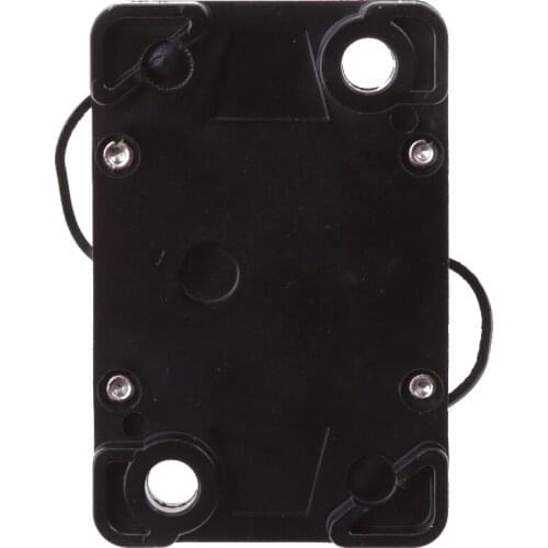 50 Amp Manual Reset Circuit Breaker Fuse Holder Kill Switch 12V-42V DC