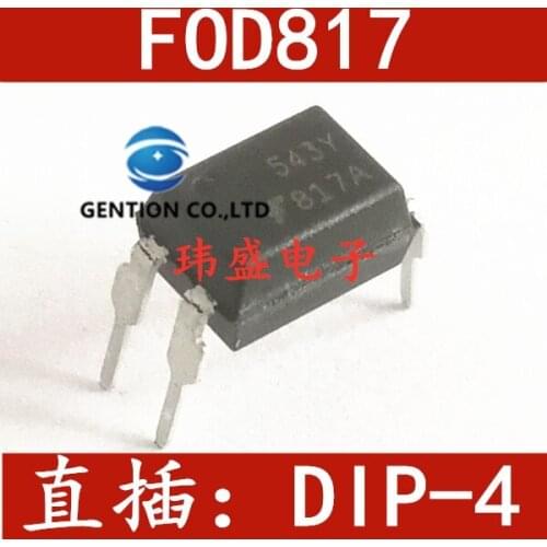 50PCS FOD817A DIP-4 light coupling B C D FOD817 FOD817 transistor in stock 100% new and original
