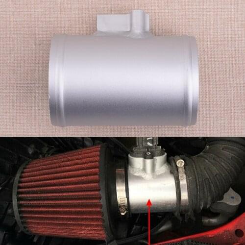 76mm 3" Mass Air Flow Sensor Intake Meter Mount Connector Adapter Tube
