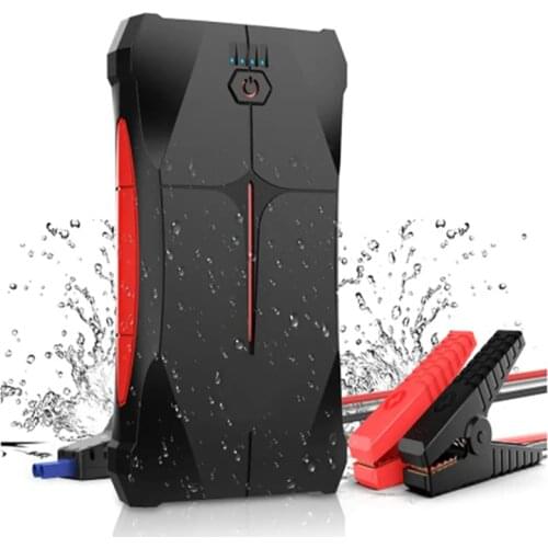 GKFLY 12V 800A 9200mAh Car Jump Starter IP66 waterproof Suitable For Car/Motorcycle 4 Modes Of LED Light Emergency Power Bank