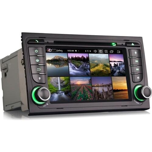 7" Android 10.0 OS Car DVD Multimedia Navigation GPS Radio System Player for Audi A4 2000-2008 & S4 2003-2008 & RS4 2002-2008