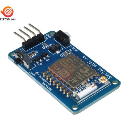 ESP8266 ESP-07 ESP07 V1.0 Wifi Serial Transceiver Wireless Board Module 3.3V 5V 8N1 TTL UART Port Controller For Arduino UNO R3