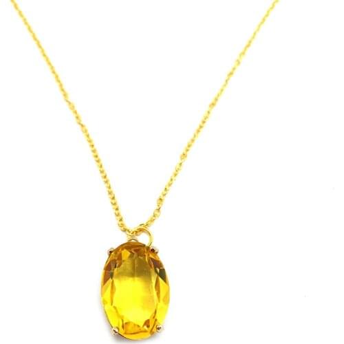 Exquisite Natural Crystal Necklace Pendant DIY Handmade Jewelry Accessories Irregular Ladies Jewelry Wholesale 10x17mm