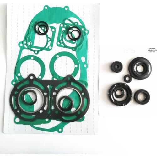 Engine Gasket Set With Oil Seals Kit For Yamaha Banshee350 YFZ350 YFZ 350 1987-2006 Completed Engine Gasket Oil Kit