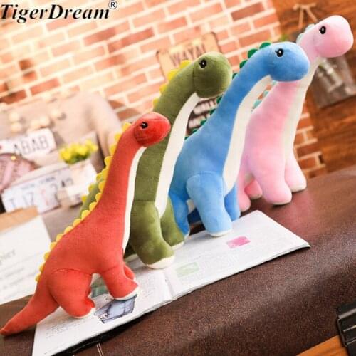 2019 Creative Long Neck Dragon Dinosaur Plush Toy Doll Childrens Toy Gift Soft Pillow Home Decoration Christmas Gift