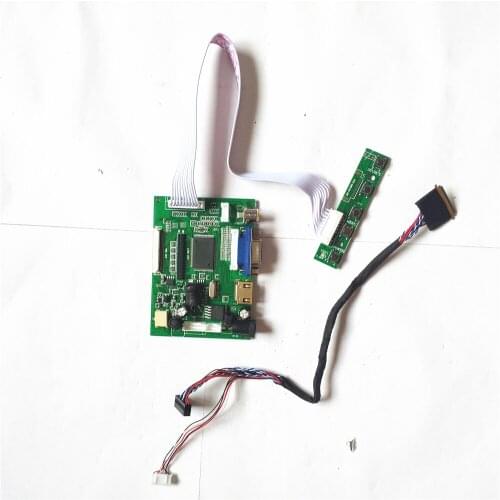 LTN101AT03-101/201/301/701/801/D01 40-Pin LVDS 1366*768 LED LCD panel 10.1" 2AV HDMI-Compatible VGA monitor control card