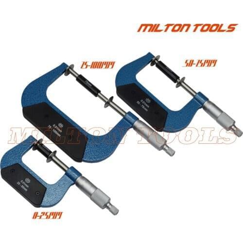 25-50mm Disk Type Micrometer Gear tooth micrometer Disc Micrometer