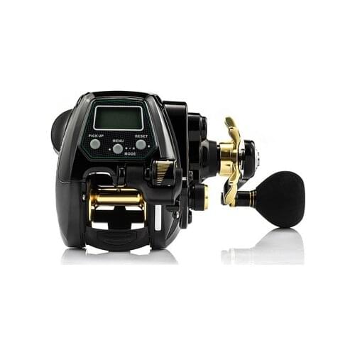 New EZH3000 Electric Aluminum Alloy Reel Fish Boat Fishing Reel Saltwater Marine Fishing Reel Offshore Electric Wheel 110-220V