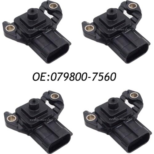 New 4PCS intake pressure sensor Fits For Subar u 22627AA330 079800-7560 22627-AA330