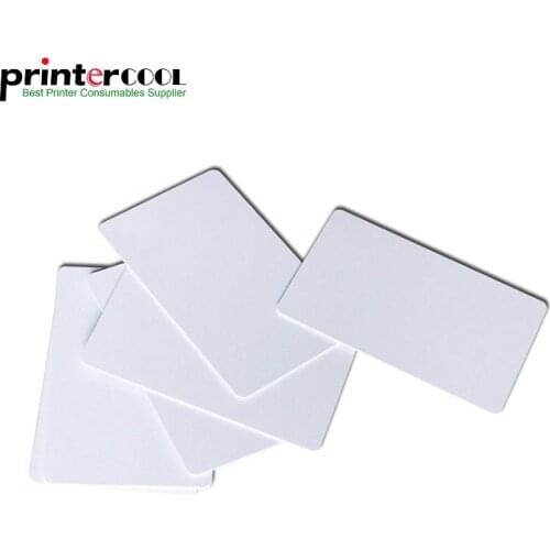 Einkshop 50pcs Blank Inkjet PVC Id Card for canon ip7120 ip7130 ip7180 ip7230 ip7240 ip7250 ip7280 ip7200 ip5400 MG5420 MG5430