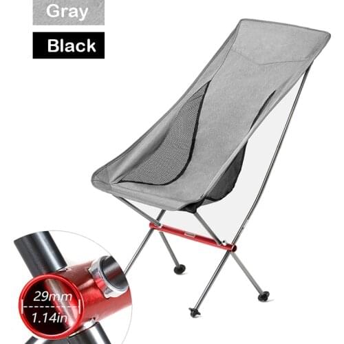 Relax Ultra-light Folding Beach Chair Can Be Folded Picnic Portable Outdoor Camping Chair Aluminum Alloy Fishing Chair