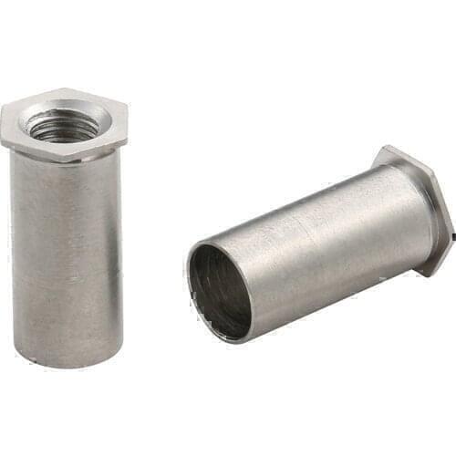 Self Clinching Standoff SO-M3 Thru-hole Threaded Standoffs Truss Server Cabinet Motherboard Spacer Insert Nut Sheet Metal Screw