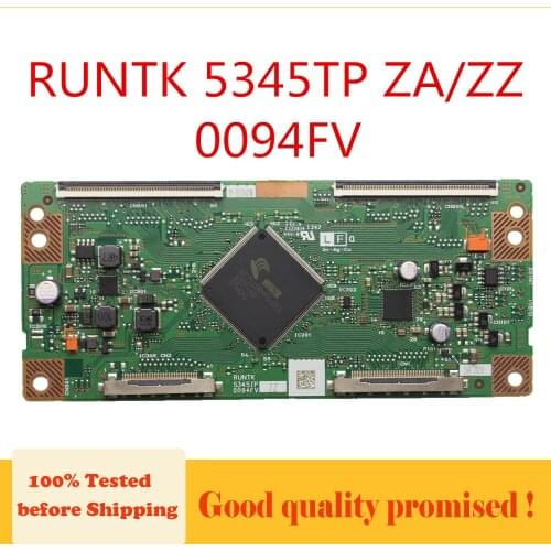 T-con RUNTK 5345TP ZA / ZZ 0094FV board tv for SHARP LCD CONTROLLER model 5345TP ZA ZZ Original Logic Board Free Shipping 5345TP