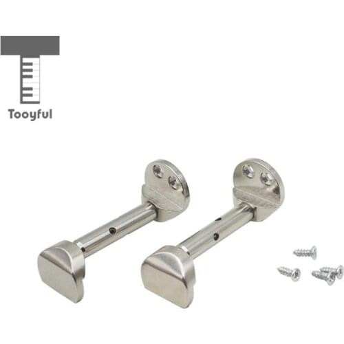Tooyful 2PCS Violin Chin Rest Screw for 3/4 4/4 Violin Accessory Parts Sliver