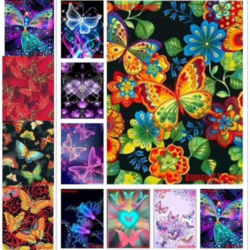 Top popular 5d diamond painting accessories butterfly diy diamond painting cross stitchanimal rhinestone picture christmas gift