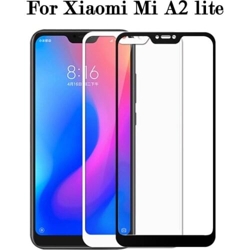 Protective Glass On Ksiomi For Xiaomi Mi A2 Lite Tempered Glas Xiaome Xaomi Xiomi Xiami Mi 2A mia2 a2lite Screen Protector Film