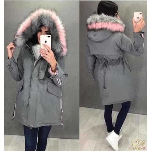 Liva girl New Women Long Coat Autumn Winter Warm Velvet Thicken Faux Fur Coats Parka Female Solid Big Pocket Jacket Outwear