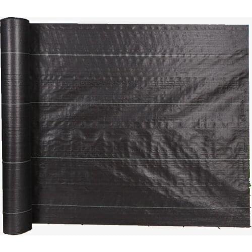 0.5M Wide 5m Length Degradable Weeding Cloth Agricultural Anti Grass Cloth Black Plastic Mulch Film Various Size