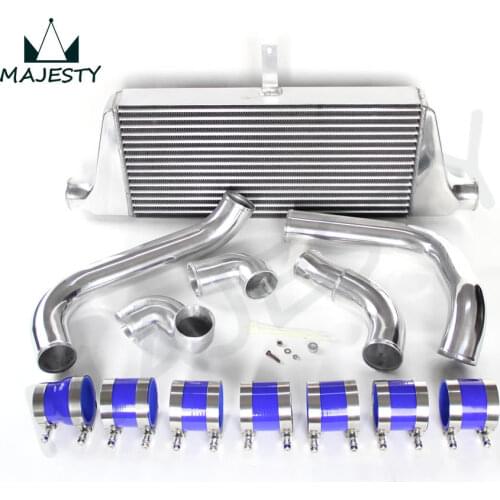 1kit x FOR TOYOTA CHASER CRESTA MARK II JZX100/90 FRONT MOUNT TURBO INTERCOOLER KIT BLACK / RED / BLUE