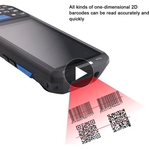 2019 New Arrival Portable Pda Barcode Scanner Android Handheld PDA Handheld Terminal Data Collector 4G LTE GPS Bluetooth